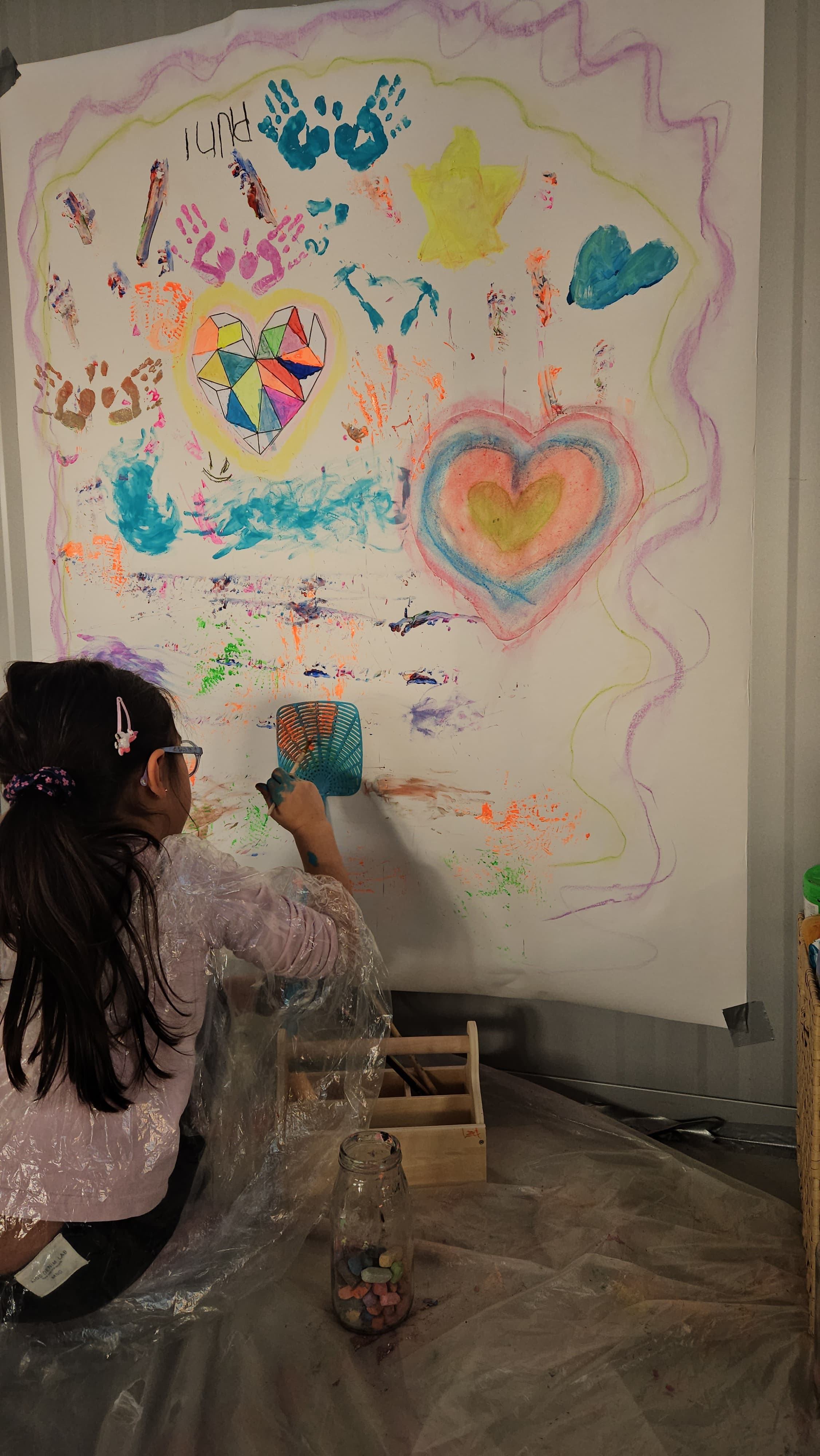 Kinderen aan het leren tijdens workshop